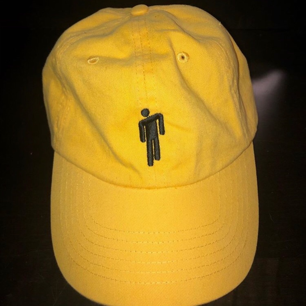 Billie Eilish Blosh Mustard Yellow Cap